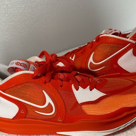 Nike Kyrie Low 5 TB Promo Team Orange/White size 9.5 - Picture 8 of 14